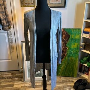 Ribbed Henley Cardigan Long American Eagle w/o Tags